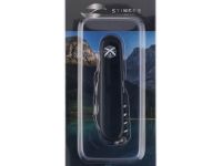 Нож перочинный Stinger 90 мм, 4 функции, черный, в блистере