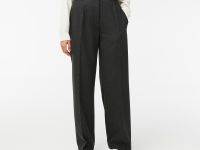 Женские брюки Lacoste из смеси шерсти и вискозы