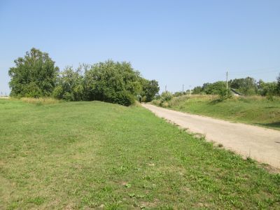 Памятное место, где в июле 1941 г. шли ожесточенные бои советских войск с немецко-фашистскими захватчиками
