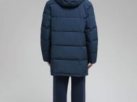 Утепленная куртка с капюшоном