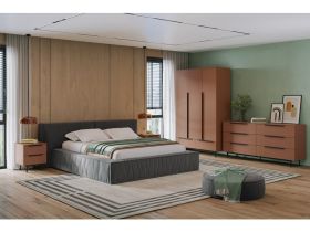 Комод Квелен 192x89 Терракотовый