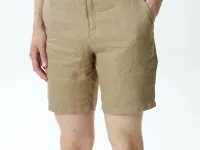 Мужские льняные шорты Lacoste стандартного кроя