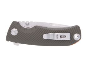 Полуавтоматический складной нож SOG Tellus ATK OD Green, сталь CRYO 440C, рукоять GRN