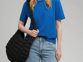 Удлиненная футболка прямого кроя