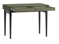 Письменный стол Эльси 100x55 Оливковый/Черный