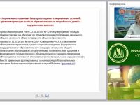 Специальные условия для получения образования детьми с нарушением зрения (слепыми, слабовидящими)