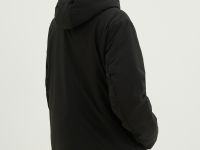 Пальто утепленное с капюшоном