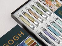 Набор акварели традиционной китайской Super Vision "Van Gogh" 10 цв*8 мл туба, картон + цветовые схе