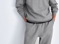 Толстовка на молнии с воротником-стойкой