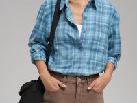 Рубашка оверсайз в клетку