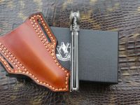 Складной нож Steelclaw Перо, стальVG-10/дамаск, рукоять эбеновое дерево