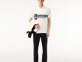 Мужское поло Lacoste