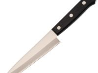 Набор из 2-х кухонных ножей Tojiro TBS-210, сталь VG-10, рукоять дерево, черный