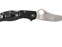 Складной нож Stretch 2 - Spyderco 90PBK2, сталь VG-10 Satin Plain, рукоять термопластик FRN, чёрный