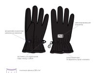 Перчатки трикотажные для мальчиков