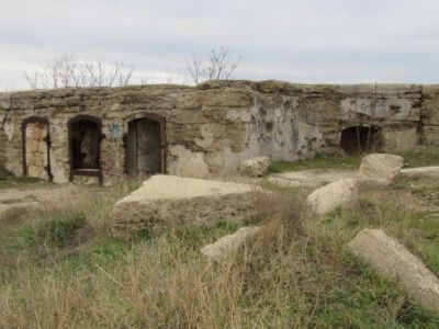 Укрепления береговой мортирной батареи № 7, 1890-е гг.