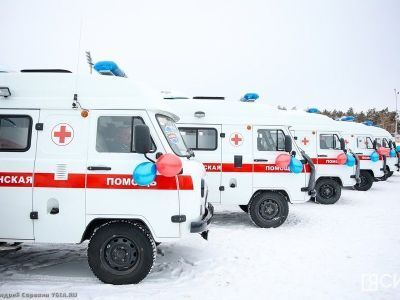 Больницы Якутии за три года получили 157 новых автомобилей