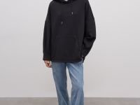 Худи свободного силуэта из хлопка