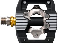 Контактные MTB педали Shimano Saint PD-M821 SPD с шипами (черный)