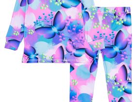 Термокомплект трикотажный для девочек: брюки, толстовка для эпизодического использования