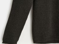 Джемпер с рукавом реглан и округлой горловиной