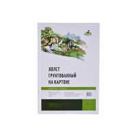 Холст грунтованный на картоне 280 г 35x50 см хлопок 100%