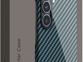 Клип-кейс VLP Kevlarс MagSafe для Samsung Galaxy S25+ Синий