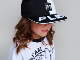 Кепка текстильная для девочек