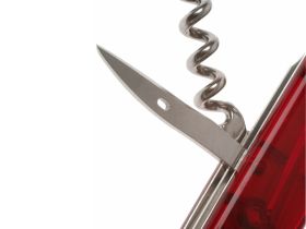 Нож перочинный Victorinox Spartan, сталь X55CrMo14, рукоять Cellidor®, полупрозрачный красный, 12 функций, 91мм