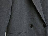 Двубортный жакет, Серый