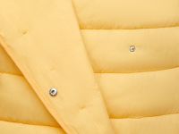 Утепленное полупальто с капюшоном