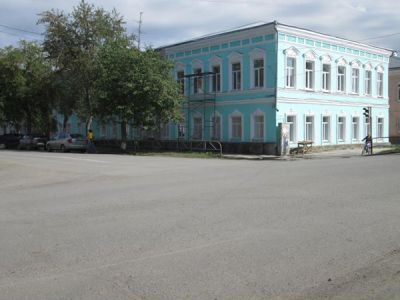 Здание, в котором в 1918-1919 гг. размещался Ирбитский уездный исполком Советов рабочих, крестьянских и солдатских депутатов