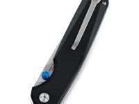 Складной нож Bestechman Velix, сталь 14C28N, рукоять G10, черный