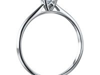 Помолвочное кольцо из серебра э0612кц05210201_white