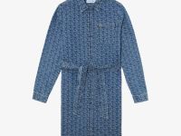 Женское хлопковое платье Lacoste с поясом на пуговицах