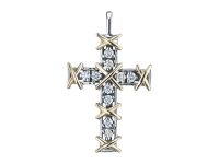 Подвеска из комбинированного золота э4812пд09171700