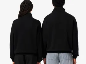 Толстовка Lacoste унисекс с молнией и высоким воротом