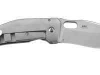 Складной нож Lucas Burnley Design Buku™, CRKT 2460, сталь 8Cr13MOV Nepalese - style Kukri Blade, рукоять нержавеющая сталь