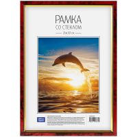 Рамка пластиковая OfficeSpace, №6 21*30 см, яшма