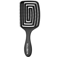 Арома-расческа для сухих и влажных волос Solomeya Wet Detangler Aroma Brush Paddle Grape