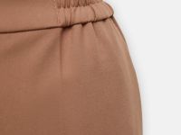 Прямые брюки на резинке