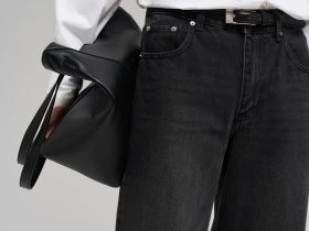 Джинсы прямого кроя