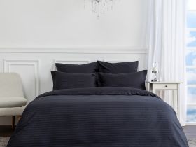 Постельное белье Black страйп-сатин II