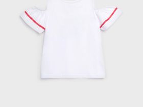 Фуфайка трикотажная для девочек (футболка)