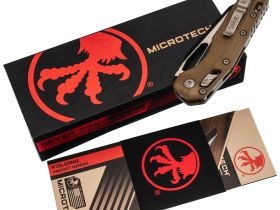 Складной нож Microtech MSI 210T-1PMDE, сталь M390MK, рукоять полимер