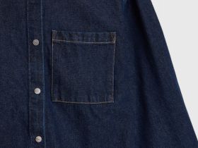 Джинсовая рубашка для девочек, Синий