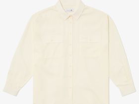 Женская рубашка Lacoste свободной посадки
