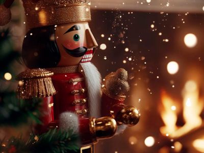 Щелкунчик в особняке: музыка и песочная анимация