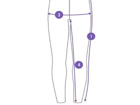 Брюки трикотажные для девочек (легинсы)