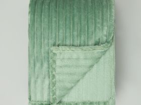 Плед Soft strip, нефрит